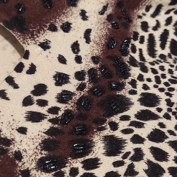 Pierri New York leopard printed Blouse 👚 - Picture 3 of 11